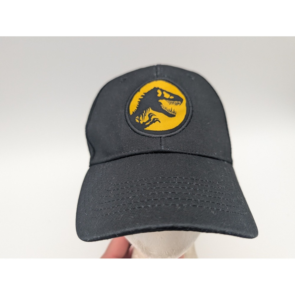 Jurassic Park Carl's Jr Hardee's Promo Baseball Hat Black Cotton Adjustable Cap